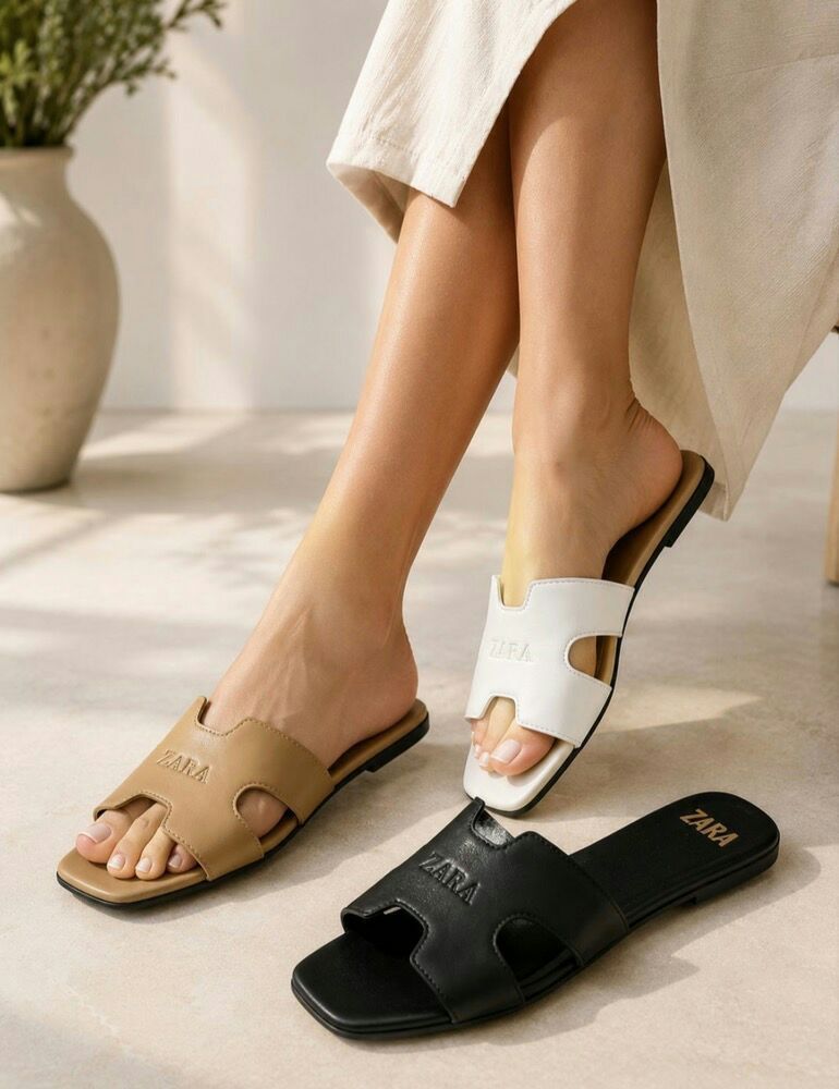 دمپایی زنانه مدل هرمس جدید